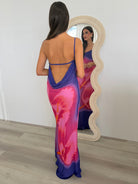 Sondrey Maxi Dress in Casanova Print