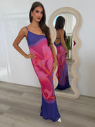 Sondrey Maxi Dress in Casanova Print