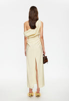 Sweetheart Maxi Dress in Lemon