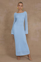 Midi Dress in Blue