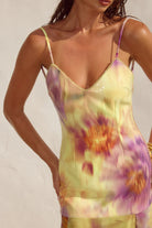 Runaway The Label - Tulia Low Back Maxi Dress in Suri Yellow