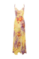Runaway The Label - Tulia Low Back Maxi Dress in Suri Yellow