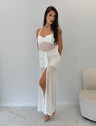 Tallula Maxi Dress in White