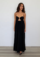 Tanala Maxi Dress in Black