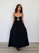 Tanala Maxi Dress in Black