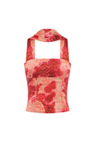 Runaway The Label - Verity Reverse Halter Neck Top in Moana Pink