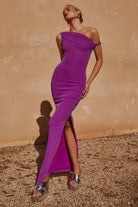 Midi Dress in Purple