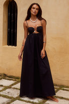 Tanala Maxi Dress in Black