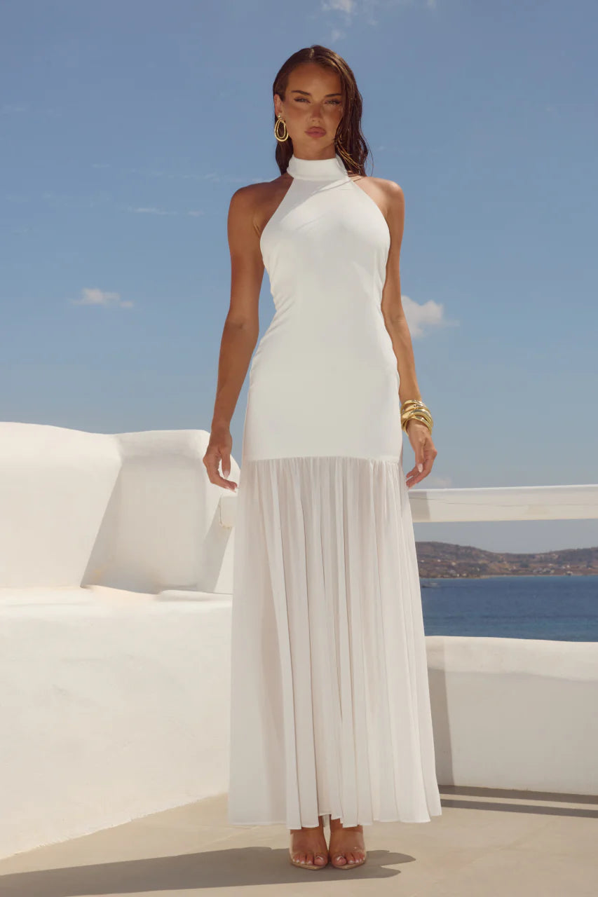 Yazmin Halter Maxi Dress 