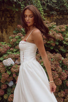 Runaway The Label - Zarita Midi Dress in White