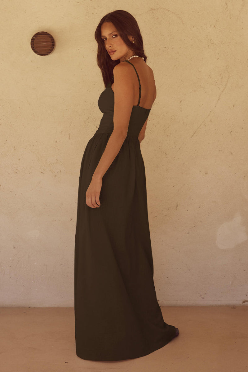 Zephy Maxi Dress in Black