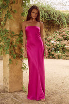 Celeste Maxi Dress in Magenta
