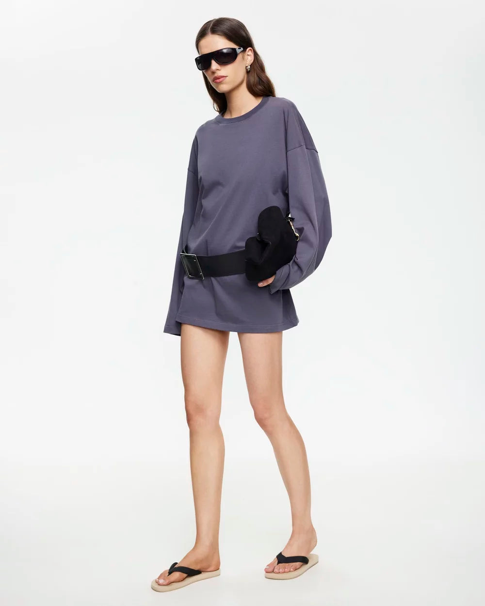 Bloom Mini Dress in Midnight by Lioness | Winsome Girl Fashion 