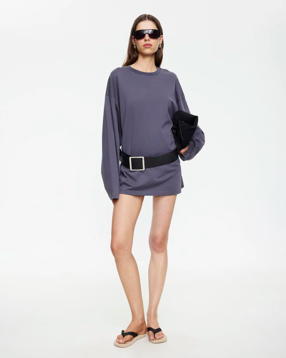 Bloom Mini Dress in Midnight by Lioness | Winsome Girl Fashion 
