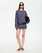 Bloom Mini Dress in Midnight by Lioness | Winsome Girl Fashion 