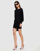 Bellissimo Mini Dress in Noir by Lioness | Winsome Girl Fashion 