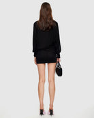 Bellissimo Mini Dress in Noir by Lioness | Winsome Girl Fashion 
