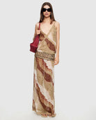 Melrose Maxi Dress in Vintage Floral by Lioness | Winsome Girl Fashion 