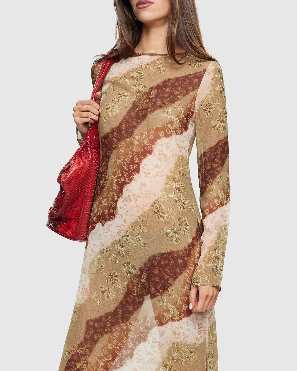 Pacific Maxi Dress in Vintage Floral by Lioness | Winsome Girl Fashion 