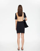 After Five Midi Dress in Onyx by Lioness | Winsome Girl Fashion 