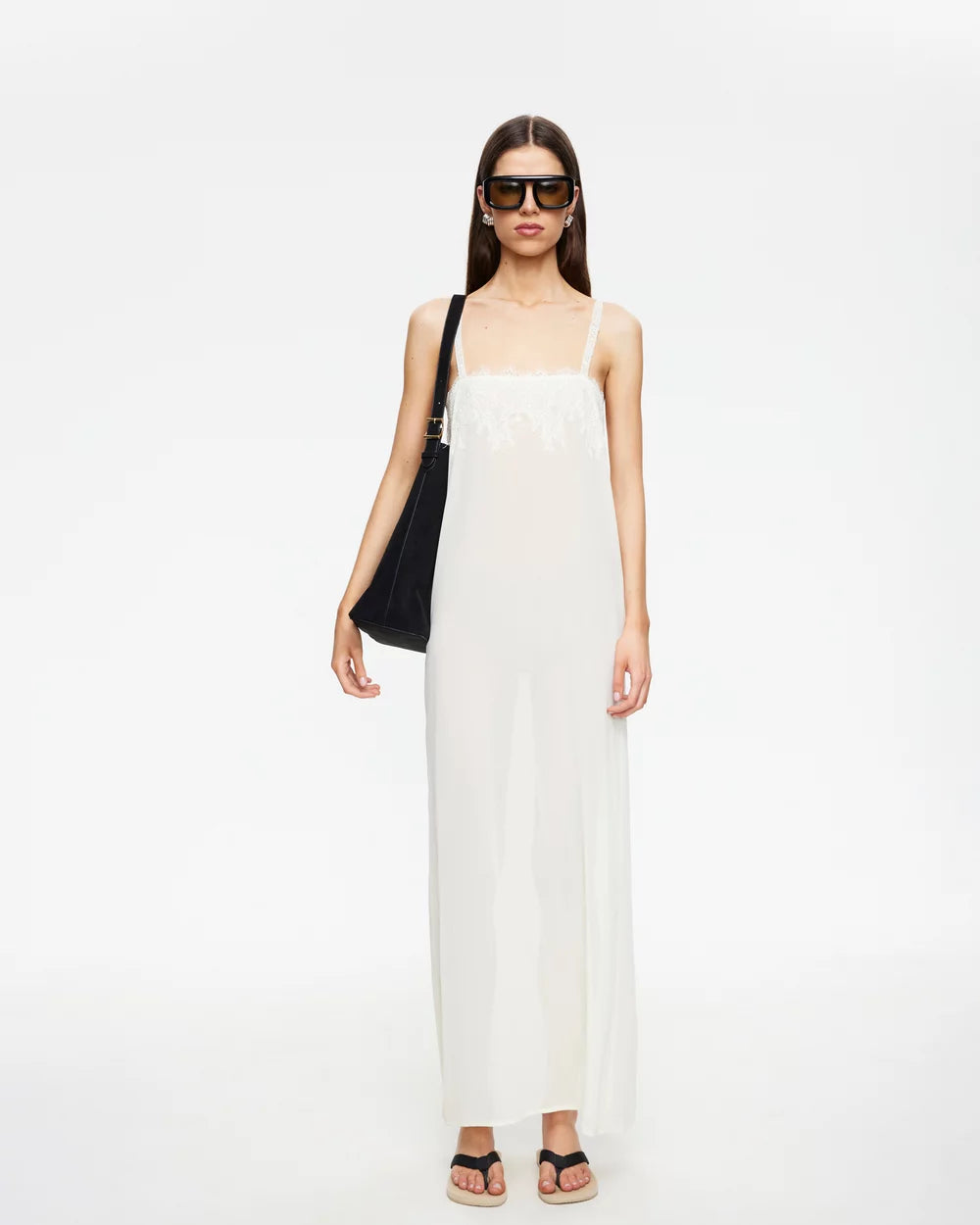 Glacial Maxi Dress in Butter by Lioness | Winsome Girl Fashion 