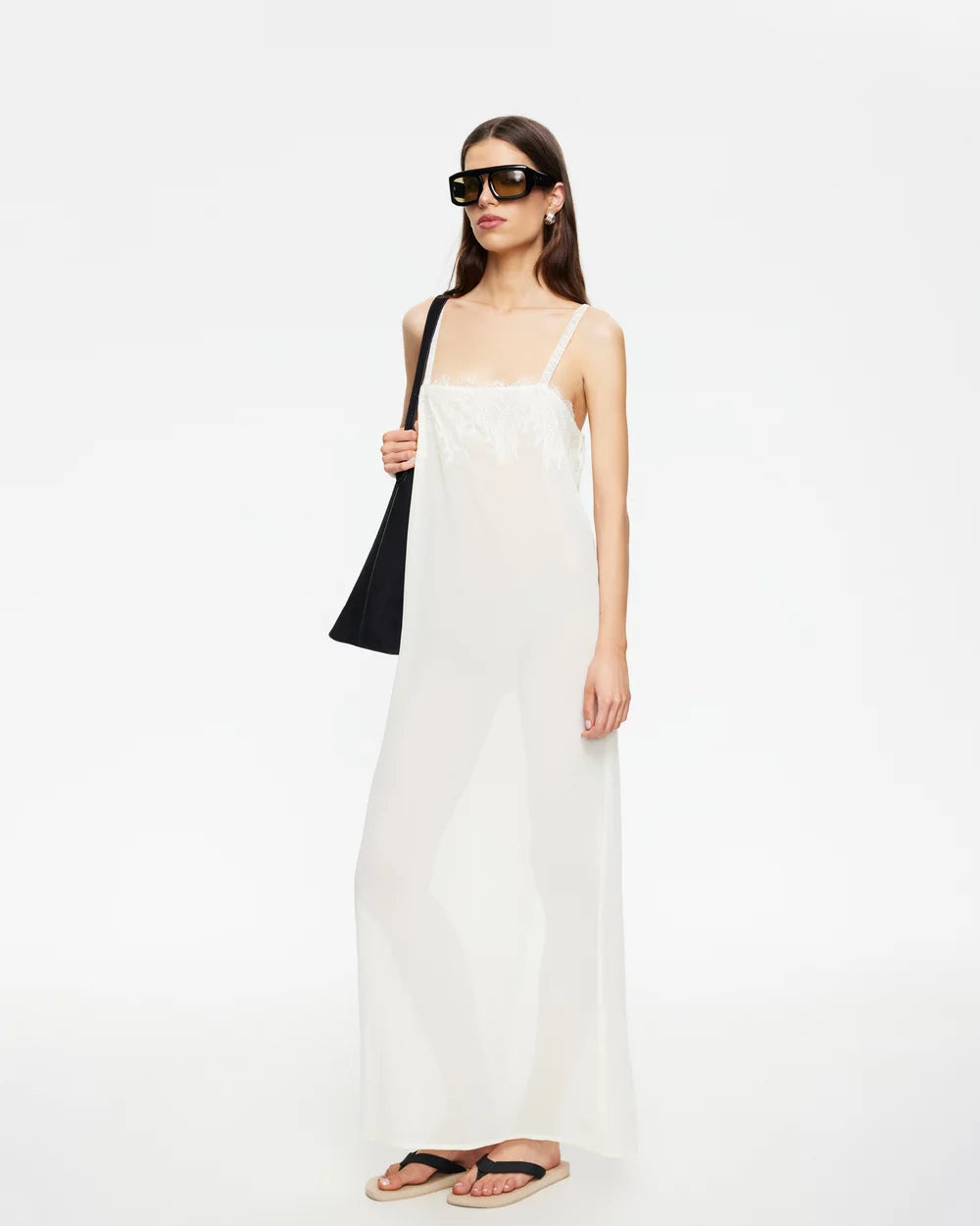 Glacial Maxi Dress in Butter by Lioness | Winsome Girl Fashion 