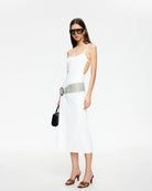 Modernita Midi Dress in Porcelain by Lioness | Winsome Girl Fashion 