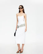 Modernita Midi Dress in Porcelain by Lioness | Winsome Girl Fashion 