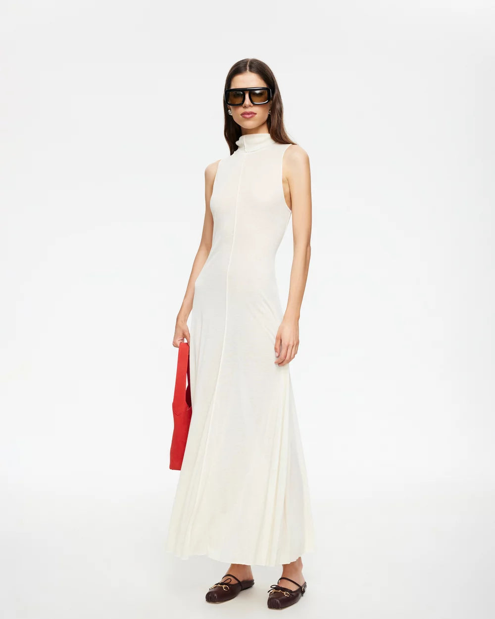 Last Light Maxi Dress in Cream  by Lioness | Winsome Girl Fashion 