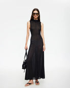  Last Light Maxi Dress in Onyx by Lioness | Winsome Girl Fashion 