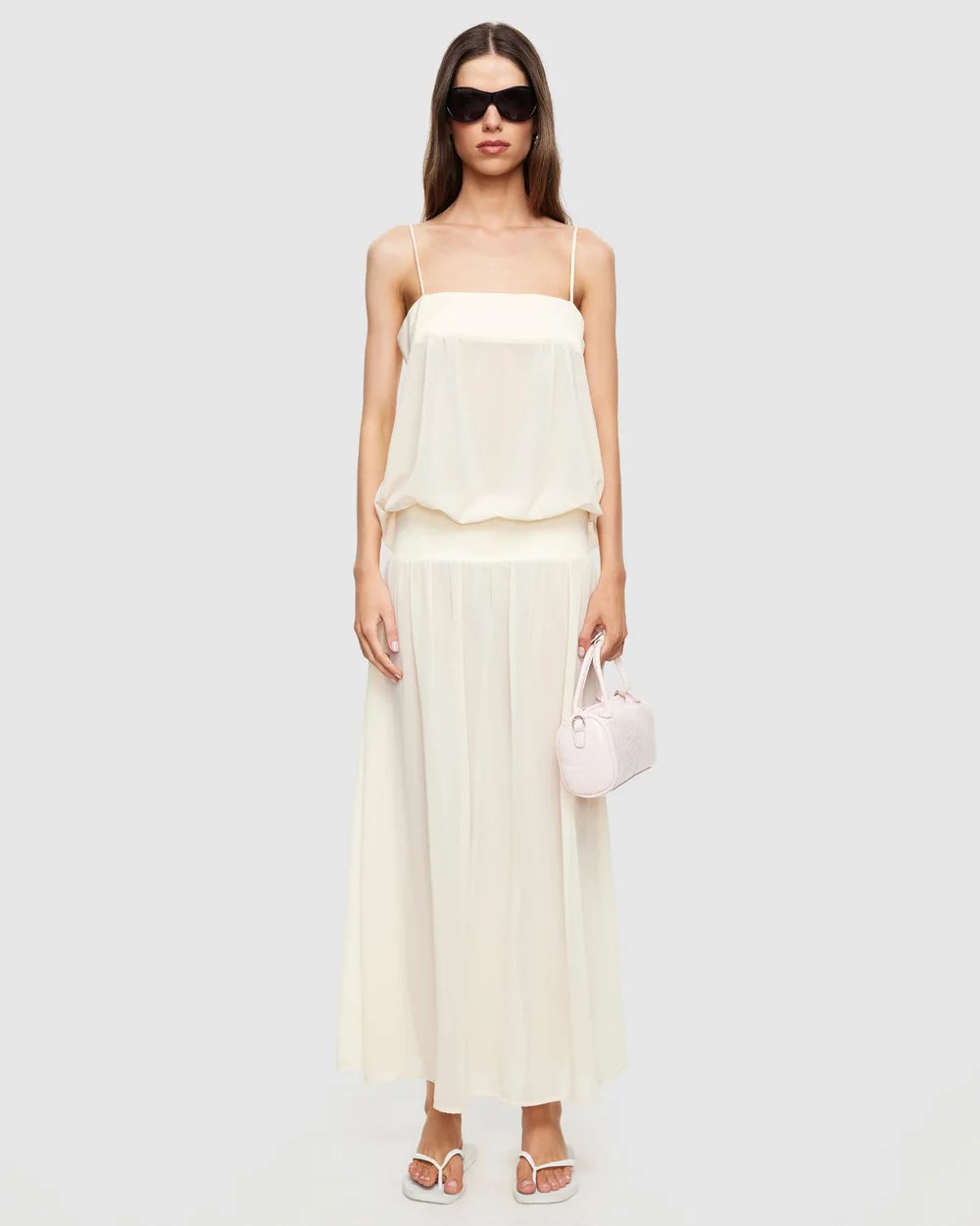 Gracia Maxi Dress in Honey by Lioness | Winsome Girl Fashion 