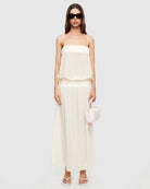 Gracia Maxi Dress in Honey by Lioness | Winsome Girl Fashion 