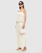 Gracia Maxi Dress in Honey by Lioness | Winsome Girl Fashion 