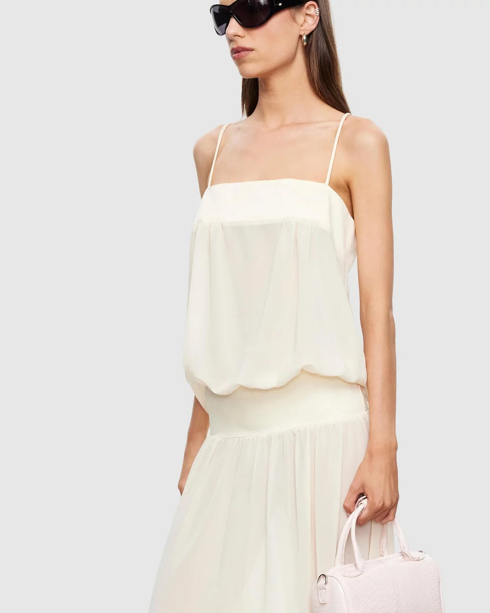 Gracia Maxi Dress in Honey by Lioness | Winsome Girl Fashion 