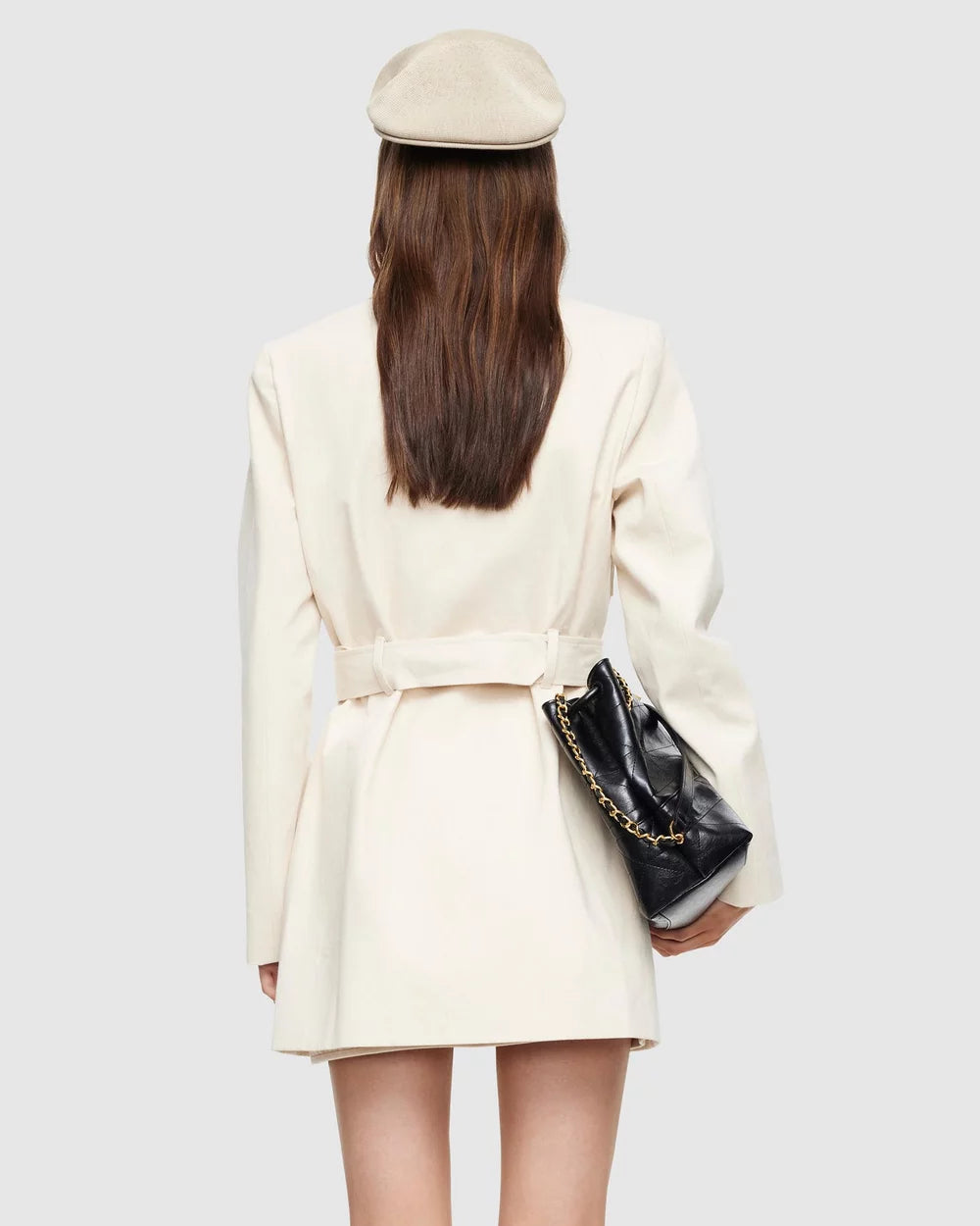 Steinway Mini Dress in Beige by Lioness | Winsome Girl Fashion 