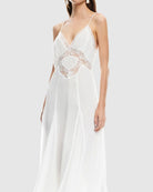 Harmony Midi Dress Pearl by Lioness | Winsome Girl Fashion 
