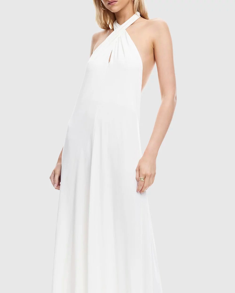 Heavenly Maxi Dress in Pearl by Lioness | Winsome Girl Fashion 