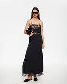 She Maxi Dress in Noir by Lioness | Winsome Girl Fashion 