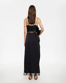 She Maxi Dress in Noir by Lioness | Winsome Girl Fashion 