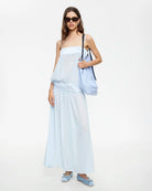 Gracia Maxi Dress in Pale Blue by Lioness | Winsome Girl Fashion 