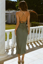 Runaway Aurora Midi Dress - Sage