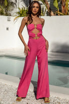 Runaway Etta Jumpsuit - Pink