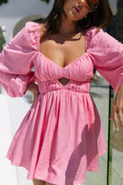 Runaway Freya Mini Dress - Bubblegum