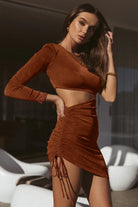 Runaway Salisa Mini Dress - Copper